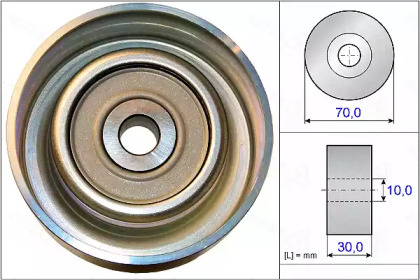 Ролик AUTEX 654941