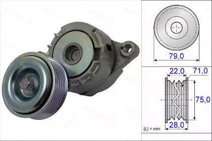 Натяжная планка AUTEX 654967