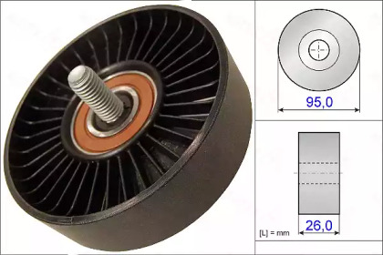 Ролик AUTEX 654998