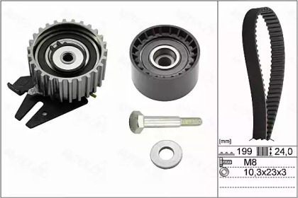 Комплект ремня ГРМ AUTEX 702824