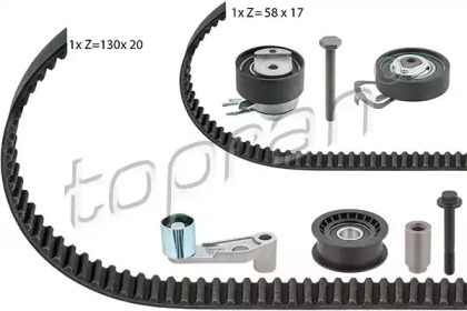 Ременный комплект TOPRAN 111 194