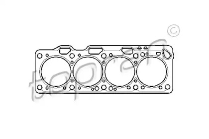 Прокладка, головка цилиндра TOPRAN 100 540