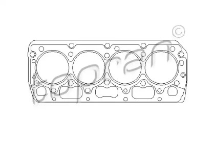 Прокладкa TOPRAN 111 150