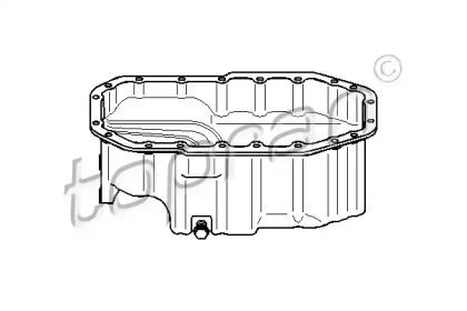 Масляный поддон TOPRAN 112 359