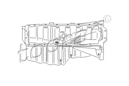 Масляный поддон TOPRAN 112 339