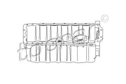 Масляный поддон TOPRAN 112 342