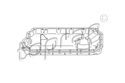 Масляный поддон TOPRAN 112 023