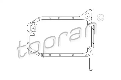 Прокладкa TOPRAN 101 593