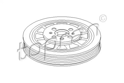 Ременный шкив TOPRAN 110 960