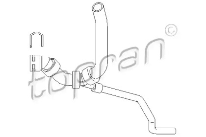 Шлангопровод TOPRAN 111 976