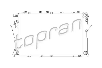 Теплообменник TOPRAN 105 743