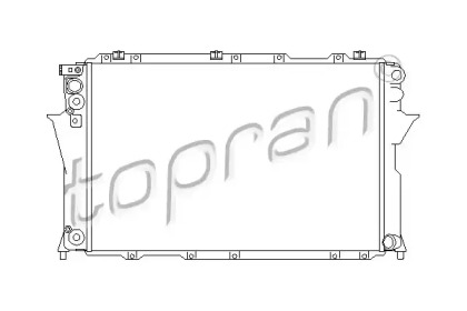 Теплообменник TOPRAN 105 740