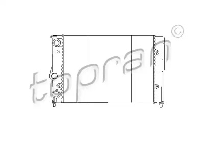 Теплообменник TOPRAN 102 572