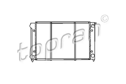 Теплообменник TOPRAN 102 726