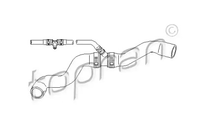 Шлангопровод TOPRAN 111 804