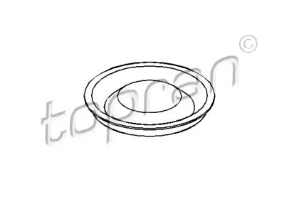 Крышка, выжимной подшипник TOPRAN 100 068
