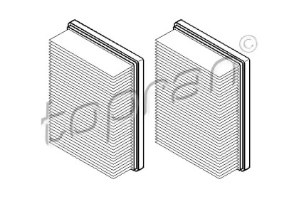 Фильтр TOPRAN 108 674