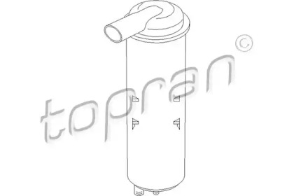 Фильтр с активированным углём, система вентиляции бака TOPRAN 111 022
