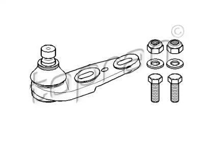 Шарнир TOPRAN 104 206