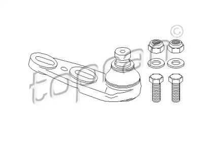 Шарнир TOPRAN 104 314