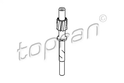 Тросик спидометра TOPRAN 107 398