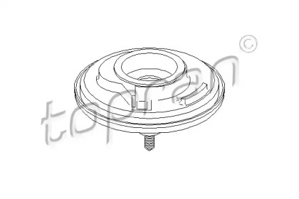 Тарелка пружины TOPRAN 108 298