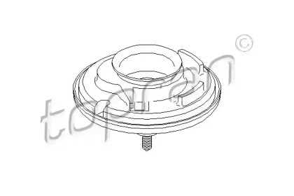 Тарелка пружины TOPRAN 108 299