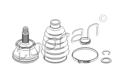 Шарнирный комплект TOPRAN 109 401