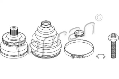 Шарнирный комплект TOPRAN 111 727
