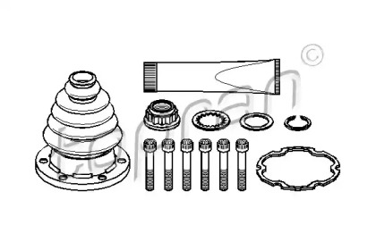 Комплект пыльника TOPRAN 108 212
