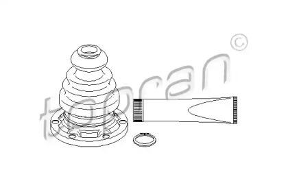 Комплект пыльника TOPRAN 104 078