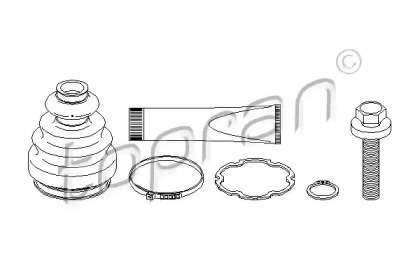 Комплект пыльника TOPRAN 111 674