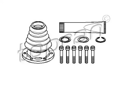 Комплект пыльника TOPRAN 102 815