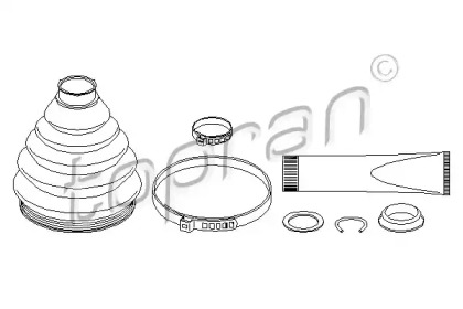 Комплект пыльника TOPRAN 110 970