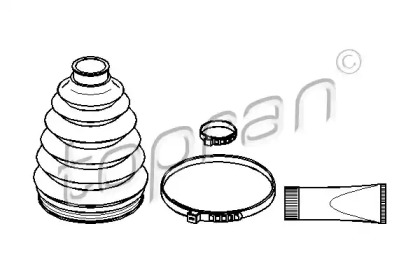 Комплект пыльника TOPRAN 110 020