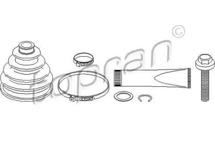 Комплект пыльника TOPRAN 104 336