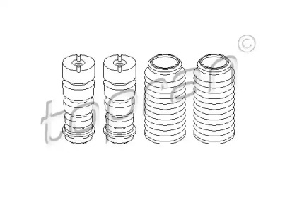 Пылезащитный комплект TOPRAN 915 017