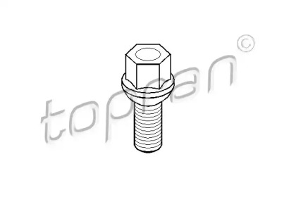 Болт для крепления колеса TOPRAN 112 225