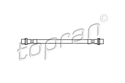 Шлангопровод TOPRAN 104 414