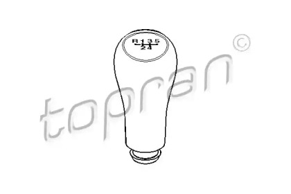 Ручка рычага переключения передач TOPRAN 109 073