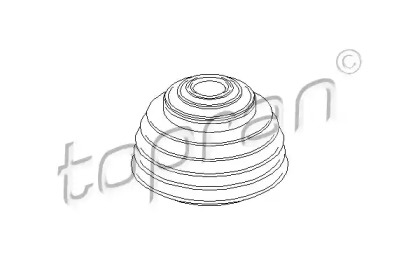 Пыльник, предохранит. штифт - шток вилки переключ. передач TOPRAN 111 328