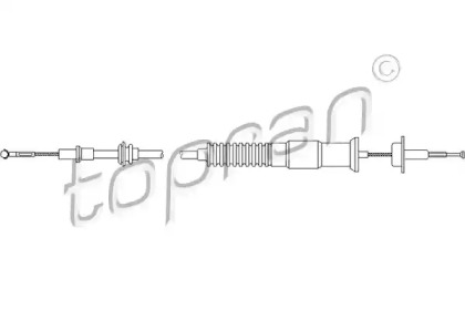 Трос TOPRAN 103 982