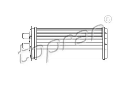Теплообменник TOPRAN 110 546