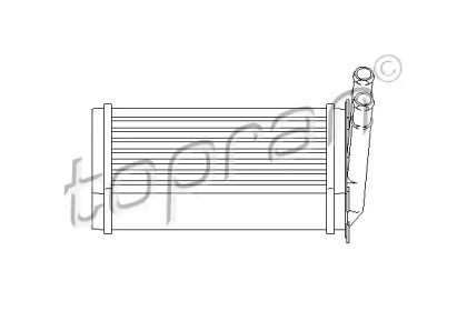 Теплообменник TOPRAN 107 407