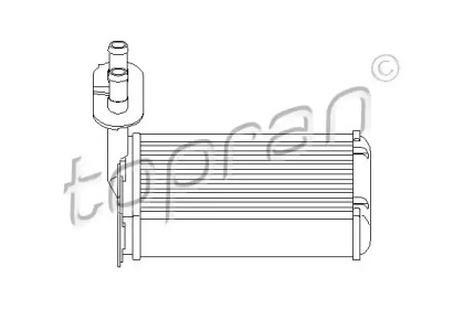 Теплообменник TOPRAN 108 613