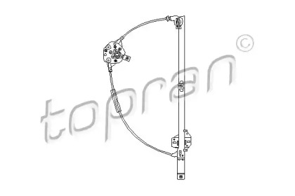 Подъемное устройство для окон TOPRAN 111 718