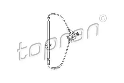 Подъемное устройство для окон TOPRAN 102 991