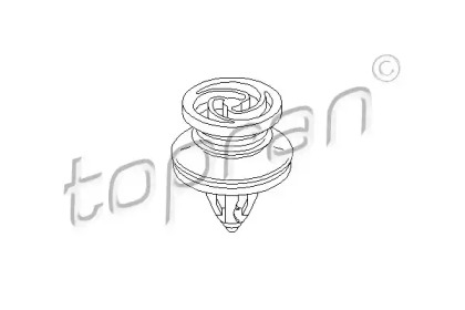 Зажим, молдинг / защитная накладка TOPRAN 111 108