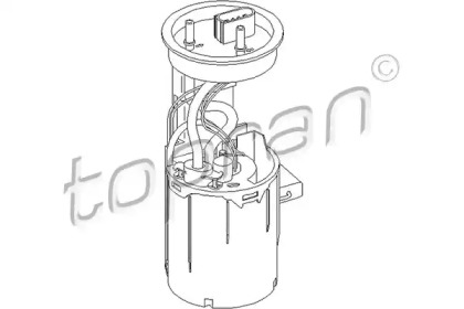 Трубка забора топлива TOPRAN 111 435