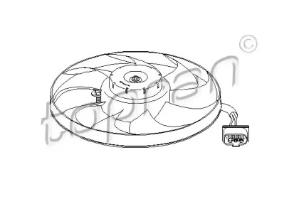 Вентилятор TOPRAN 111 449